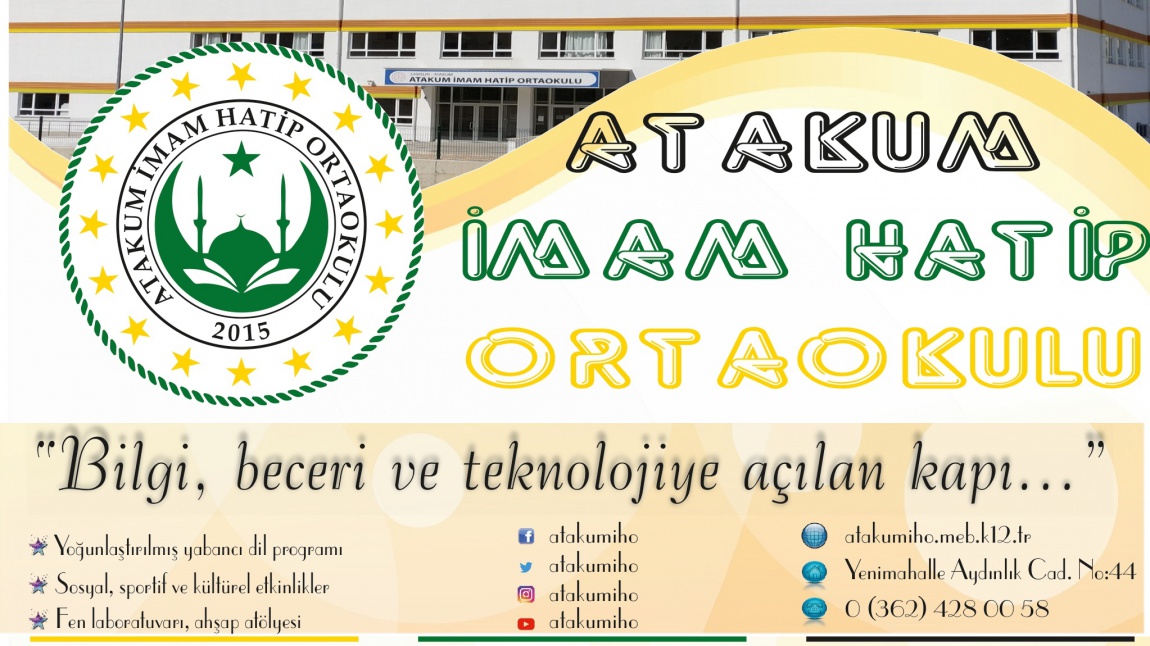 Atakum İmam Hatip Ortaokulu Tanıtım Afişi