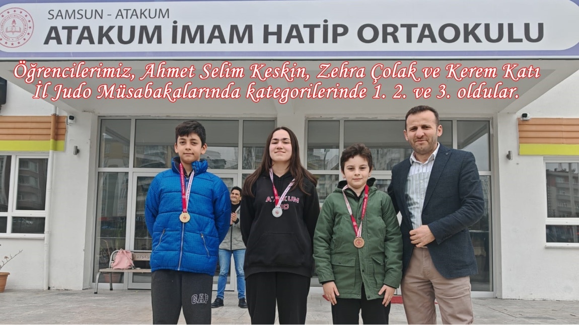 Öğrencilerimiz Judo Müsabakalarında ilk 3'e Girdi